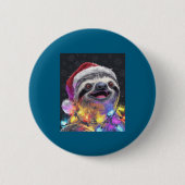 Sloth Dreams Ronde Button 5,7 Cm (Voorkant)