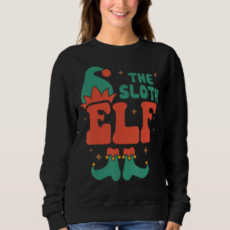 Sloth Elf Familie Matching Kerstmis Ps Grappig Trui