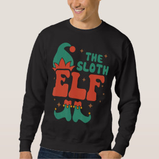 Sloth Elf Familie Matching Kerstmis Ps Grappig Trui