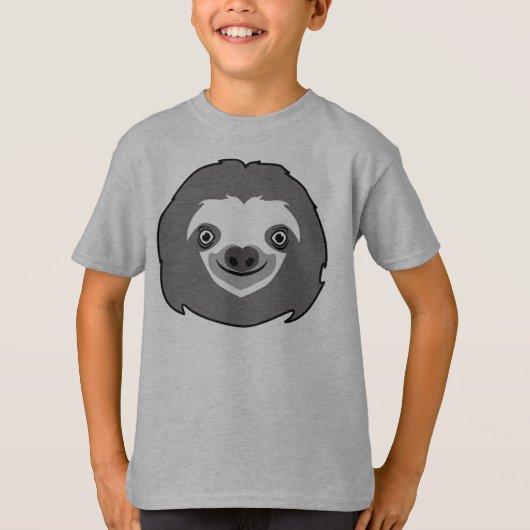 Sloth Face T-shirt (Voorkant)