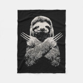 Sloth Funny Costume Gift For Lazy S  Fleece Deken (Voorkant)