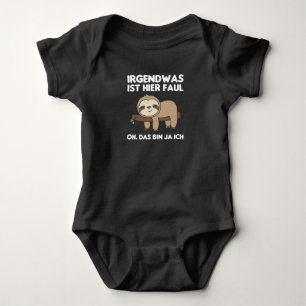 Sloth Funny Gezegde versoepelde sleuf Romper