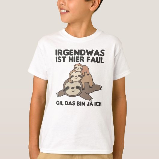 Sloth Funny Gezegde versoepelde sleuf T-shirt (Voorkant)