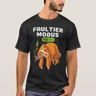 Sloth Gezegde Sloth Idee T-shirt
