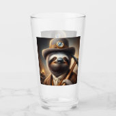 Sloth Gold Miner Glas (Voorkant)