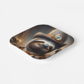 Sloth Gold Miner Papieren Bordje (Gebogen)