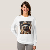 Sloth Gold Miner T-shirt (Voorkant volledig)