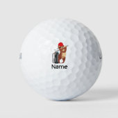 Sloth golfer golft golfballen (Voorkant)