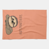 Sloth Gonna Sloth Kitchen Towel Theedoek (Horizontaal)