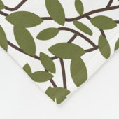 Sloth Greenery Fleece Blanket Deken (Hoek)