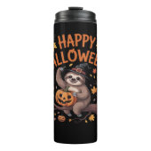 Sloth Halloween Day Classic T-Shirt Thermosbeker (Voorkant)