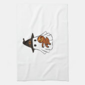 Sloth Halloween Ghost Witch Hat Animal Lovers Boys Theedoek (Verticaal)