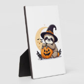 Sloth Halloween Motif Cute Classic T-Shirt Fotoplaat (Zijkant)