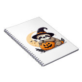 Sloth Halloween Motif Cute Classic T-Shirt Notitieboek (Rechterzijde)