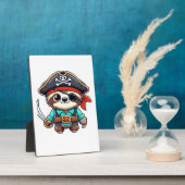 Sloth Halloween Pirate Kinder Vrouwen Mannen Sloth Fotoplaat (Zijkant)