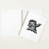 Sloth Halloween Skeleton Kids Women Men Sloth Clas Planner (Display)