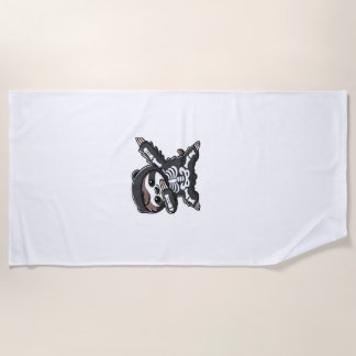 Sloth Halloween Skeleton Kids Women Men Sloth Clas Strandlaken