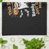 Sloth Halloween Sloths Cute Bat Vampire Essential Theedoek (Gevouwen)