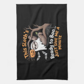 Sloth Halloween Sloths Cute Bat Vampire Essential Theedoek (Verticaal)