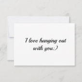 Sloth Hanging Out Edinburgh Zoo Kaart (Achterkant)