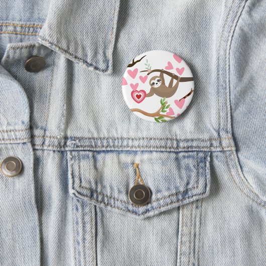 Sloth Heart Button (In situ)