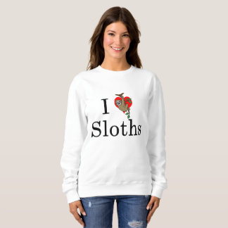 Sloth Heart Women's Sweatshirt