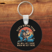 Sloth Hiking Team dat we zullen krijgen als we er  Sleutelhanger (Voorkant)