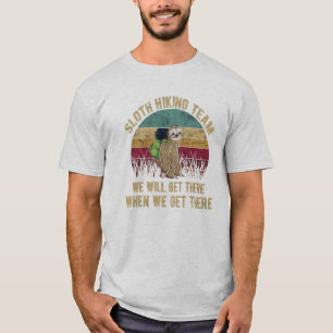 Sloth Hiking Team dat we zullen krijgen als we er T-shirt