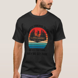 Sloth Hiking Team dat we zullen krijgen. T-shirt