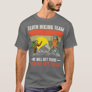 Sloth Hiking Team Day of Mountain Rescue T-shirt