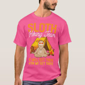 Sloth Hiking Team T-shirt (Voorkant)