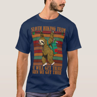 Sloth Hiking Team T-shirt