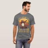 Sloth Hiking Team We Will Get There Funny T-shirt (Voorkant volledig)