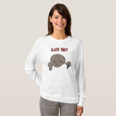 Sloth Hug-Baby sleuf T-shirt (Voorkant volledig)
