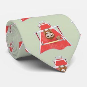 Sloth Hurdles race atletiek Stropdas