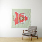 Sloth Hurdles race atletiek Wandkleed (In Situ (horizontaal))