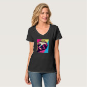 Sloth in Pop Style T-shirt (Voorkant volledig)