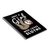 Sloth is gewoon een meisje dat 209 sloten verliest notitieboek (Rechterzijde)