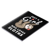 Sloth is gewoon een meisje dat 209 sloten verliest notitieboek (Linkerzijde)