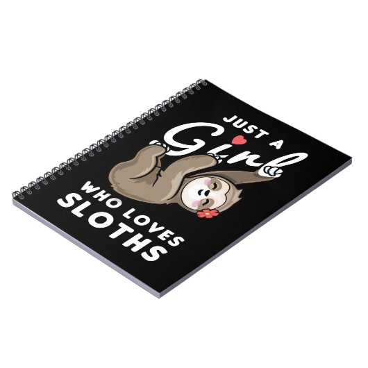 Sloth is gewoon een meisje dat 209 sloten verliest notitieboek (Linkerzijde)