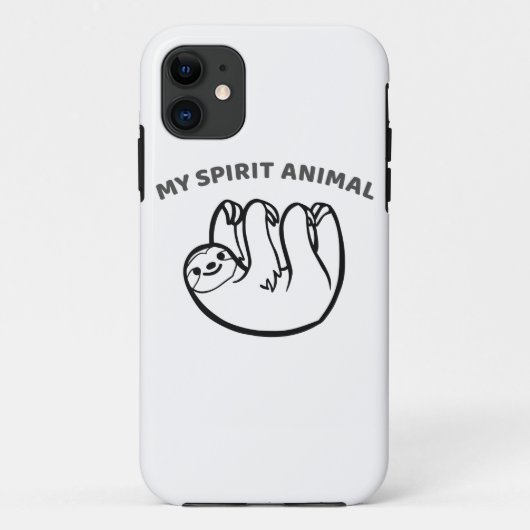 Sloth is mijn diertje Case-Mate iPhone case (Achterkant)