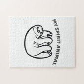 Sloth is mijn diertje legpuzzel (Horizontaal)