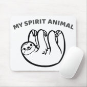 Sloth is mijn diertje muismat (Met muis)