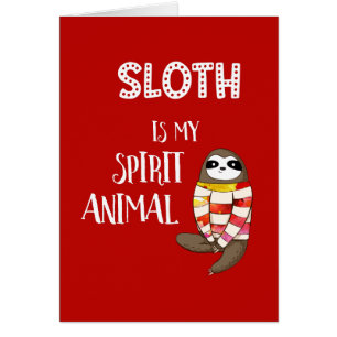 Sloth is mijn geest. Funny, Nerdy Gift