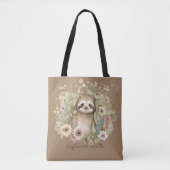 Sloth is My Spirit Animal Tote Bag (Voorkant)