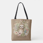 Sloth is My Spirit Animal Tote Bag (Achterkant)
