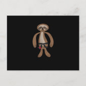Sloth Jiu jitsu voor Bjj Gift Black Belt Briefkaart (Voorkant)
