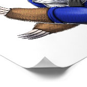 Sloth Jiu-Jitsu Wrestlers Poster (Hoek)