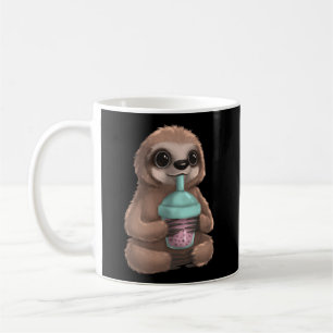 Sloth Kawaii Boba Bubble Melk Thee Tapioca Parels Koffiemok