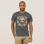 Sloth King T-shirt (Voorkant volledig)